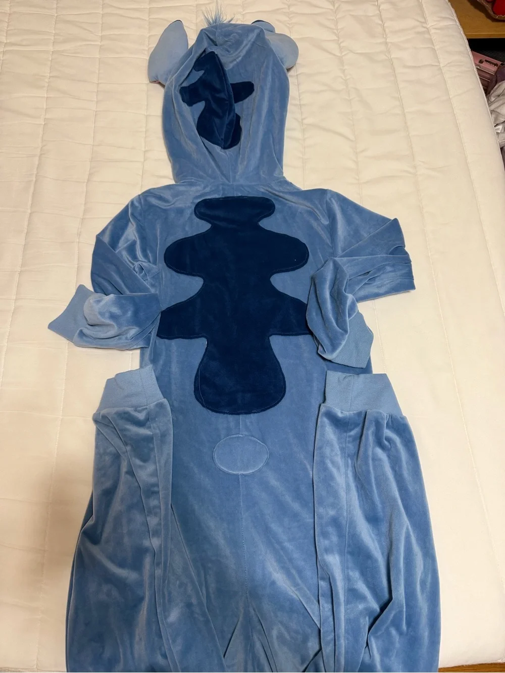 💥 KIDS Stitch Plush Onesie - Blue & Teal Character Halloween Costume